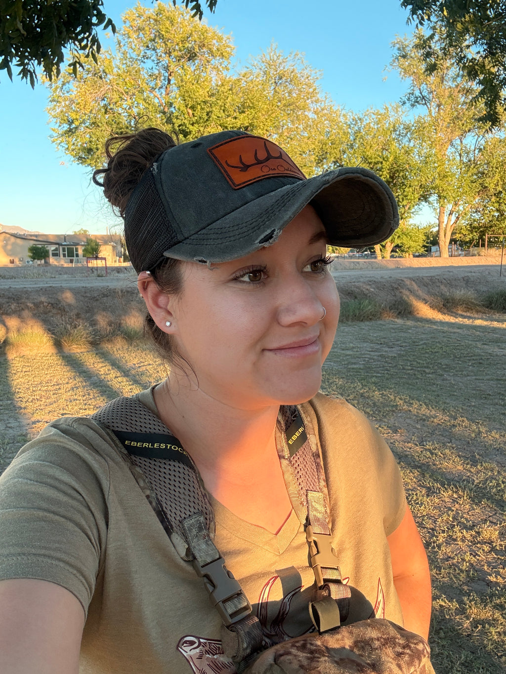 Elk Horn Ponytail Hat