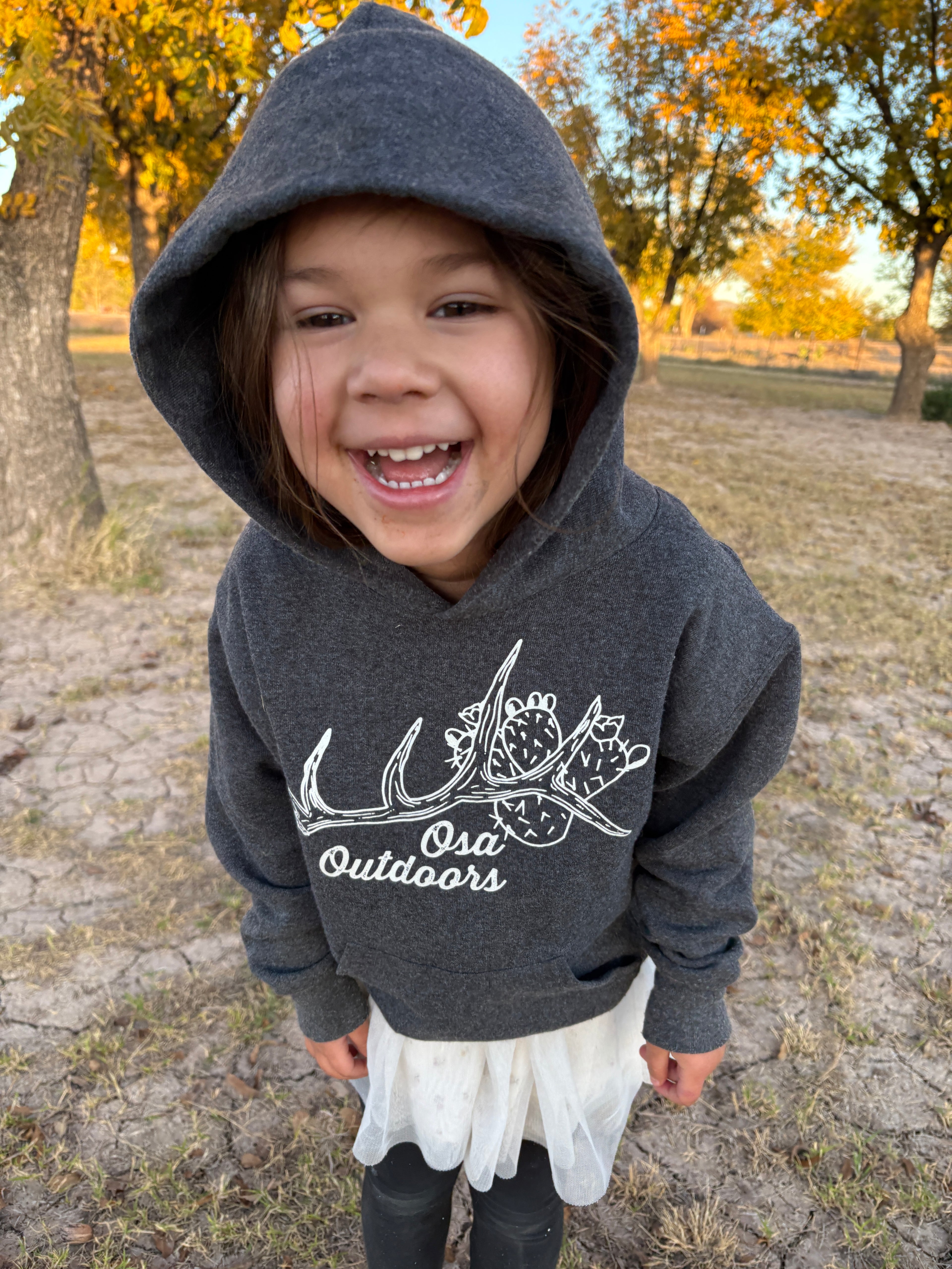 Elk horn and cactus hoodie