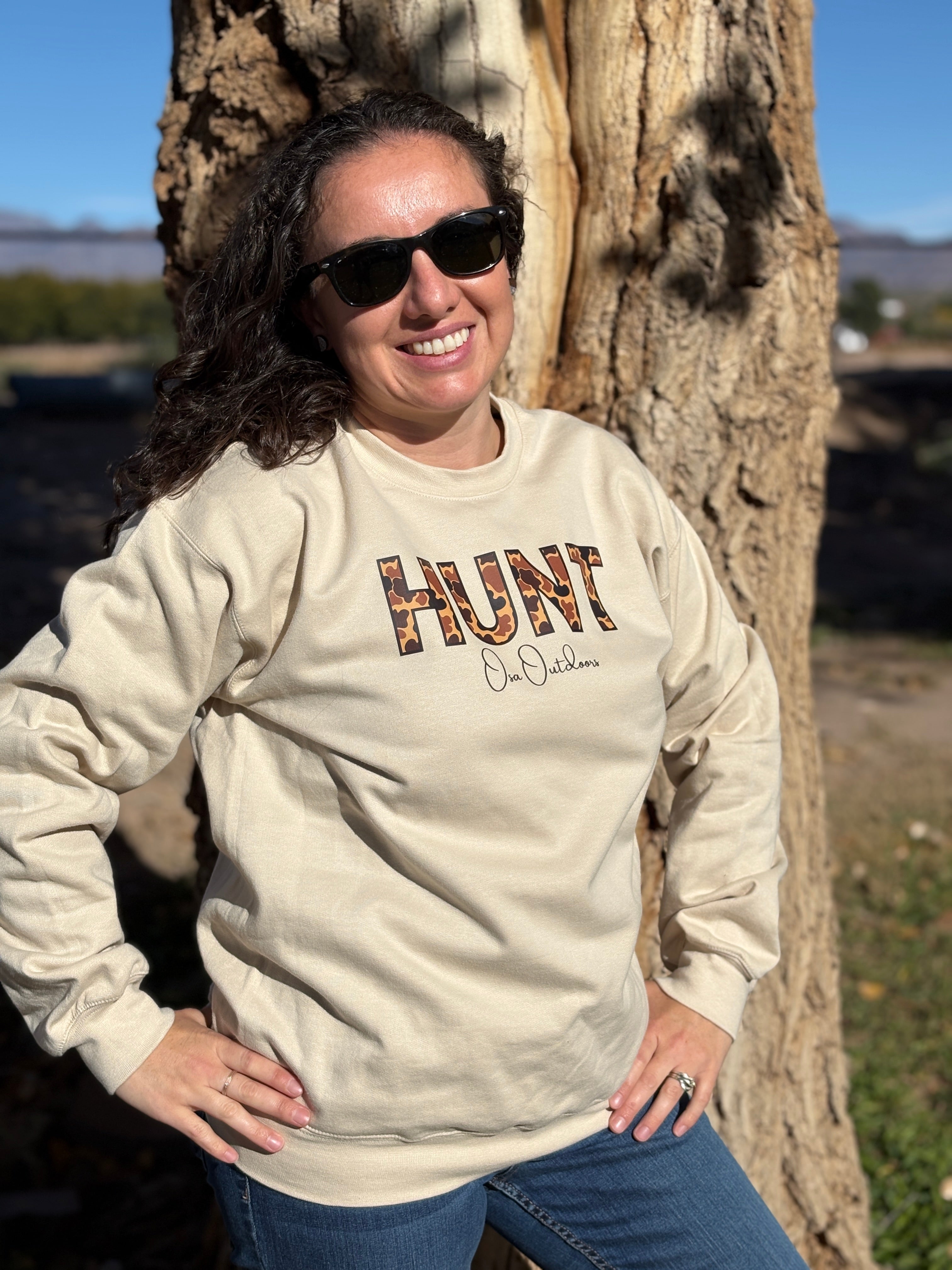 Hunt Sweater (brown camo)