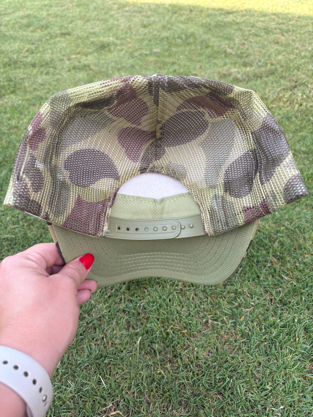 Camo Foam Trucker Hat (Green/Light Loden)