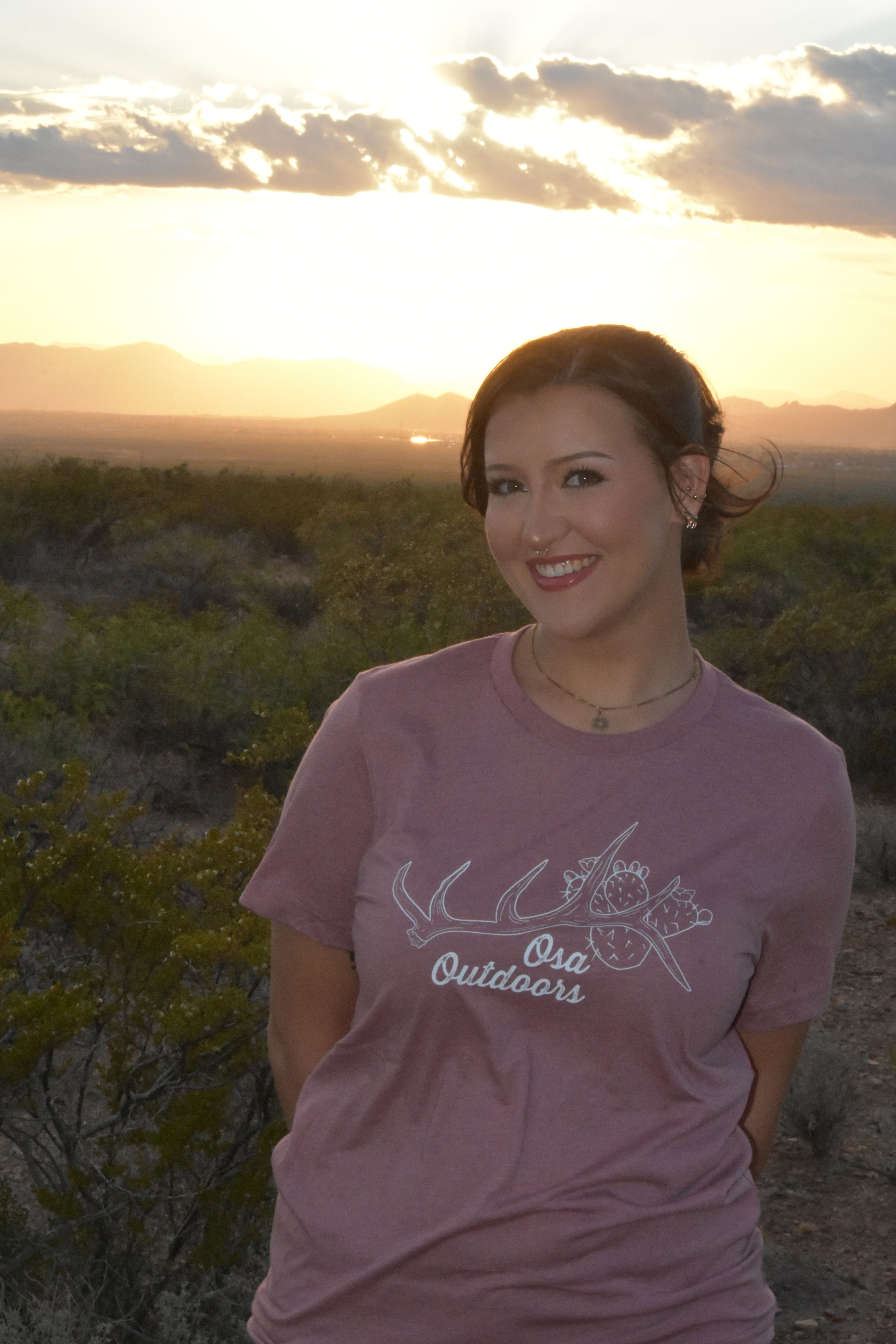 Desert Elk Horn t-shirt