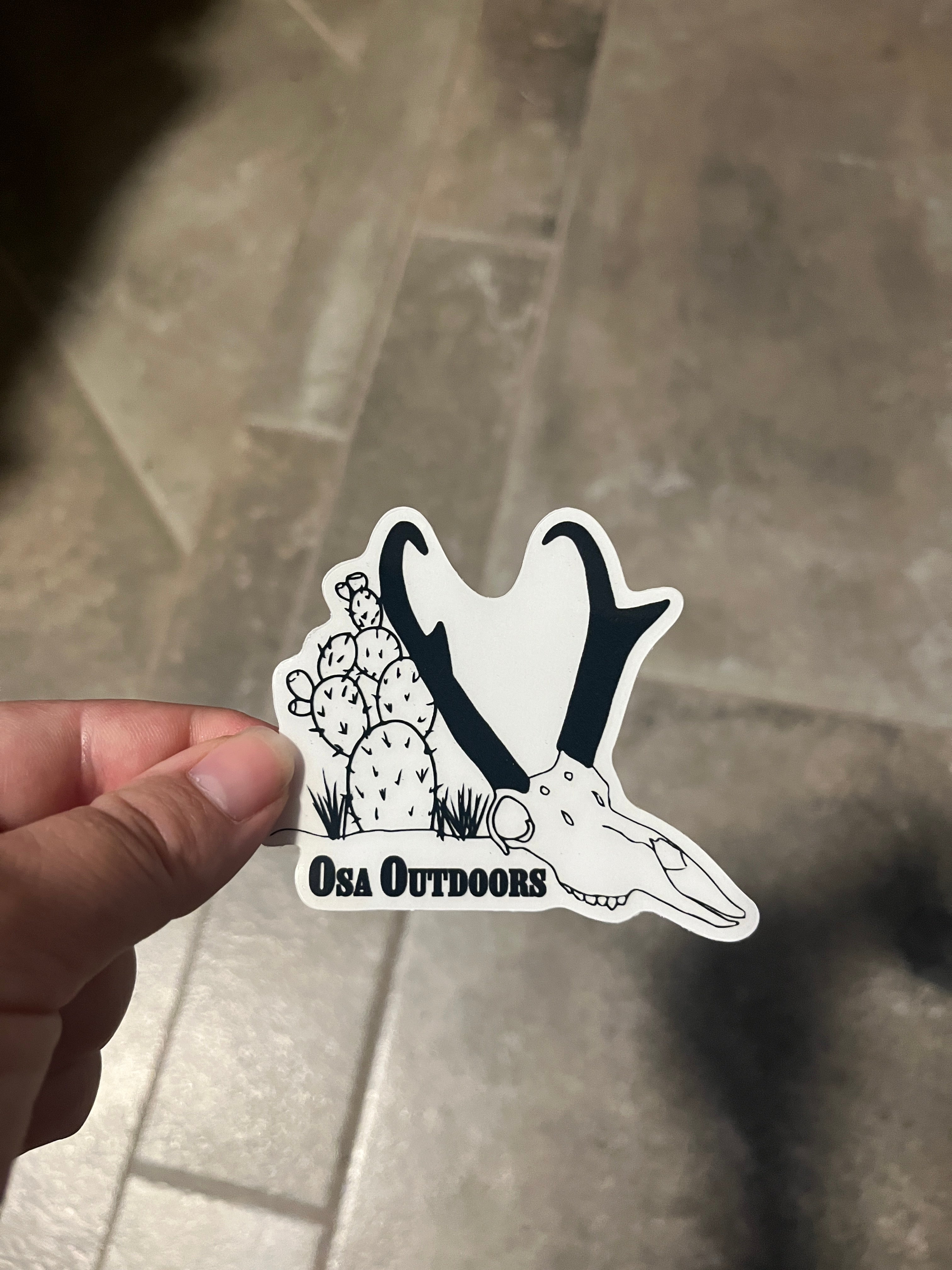 Floral Pronghorn (clear)