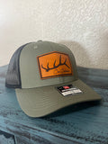 Elk Horn Patch (green)