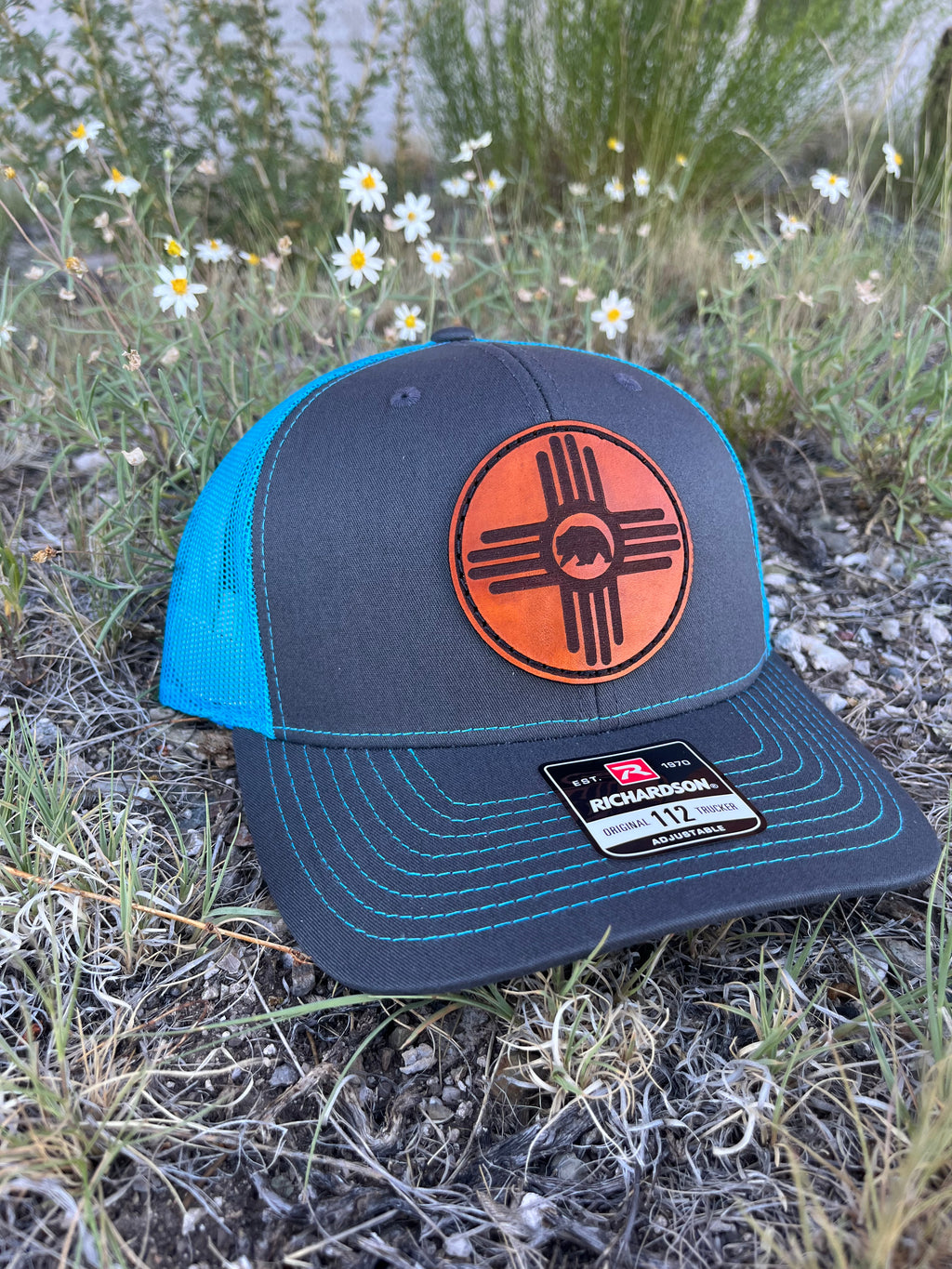 Zia Bear Snapback Blue