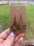 Zia Elk Horn Dangles