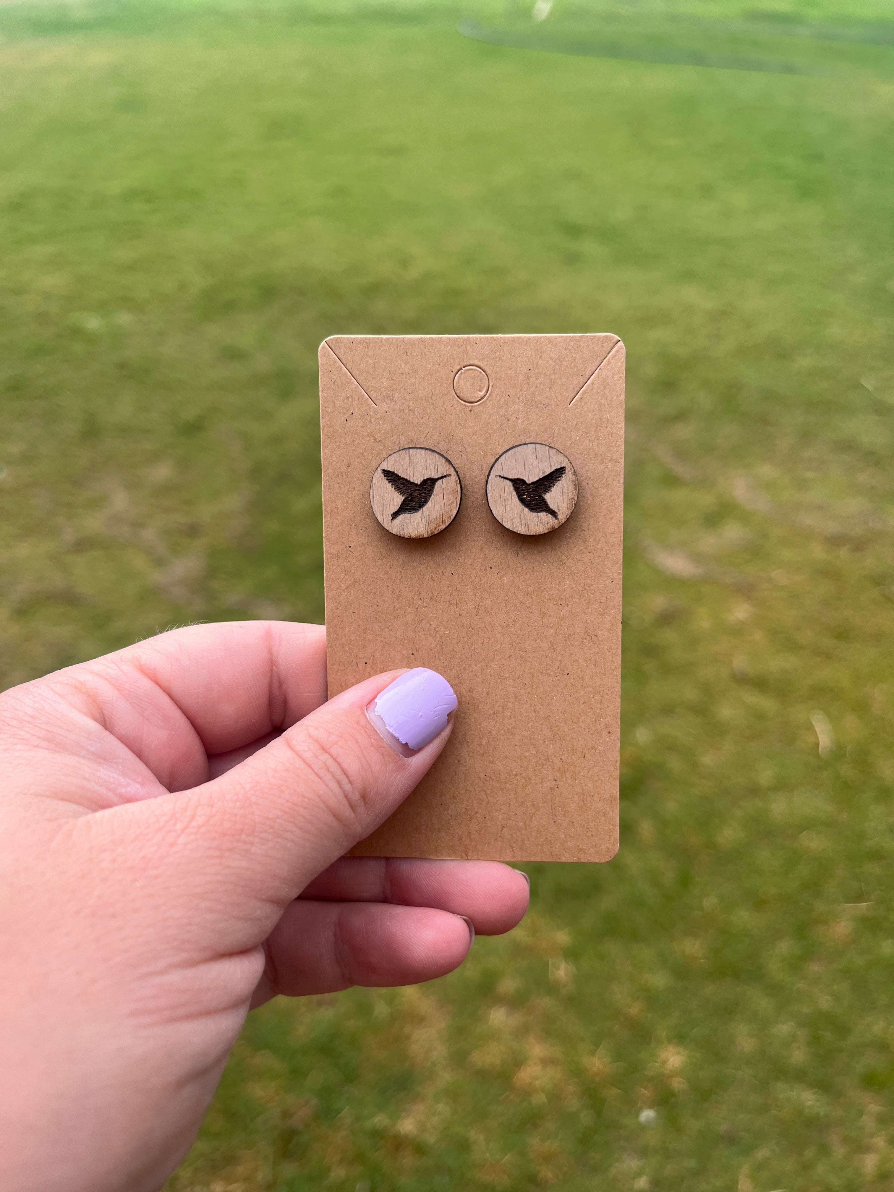 Hummingbird Studs