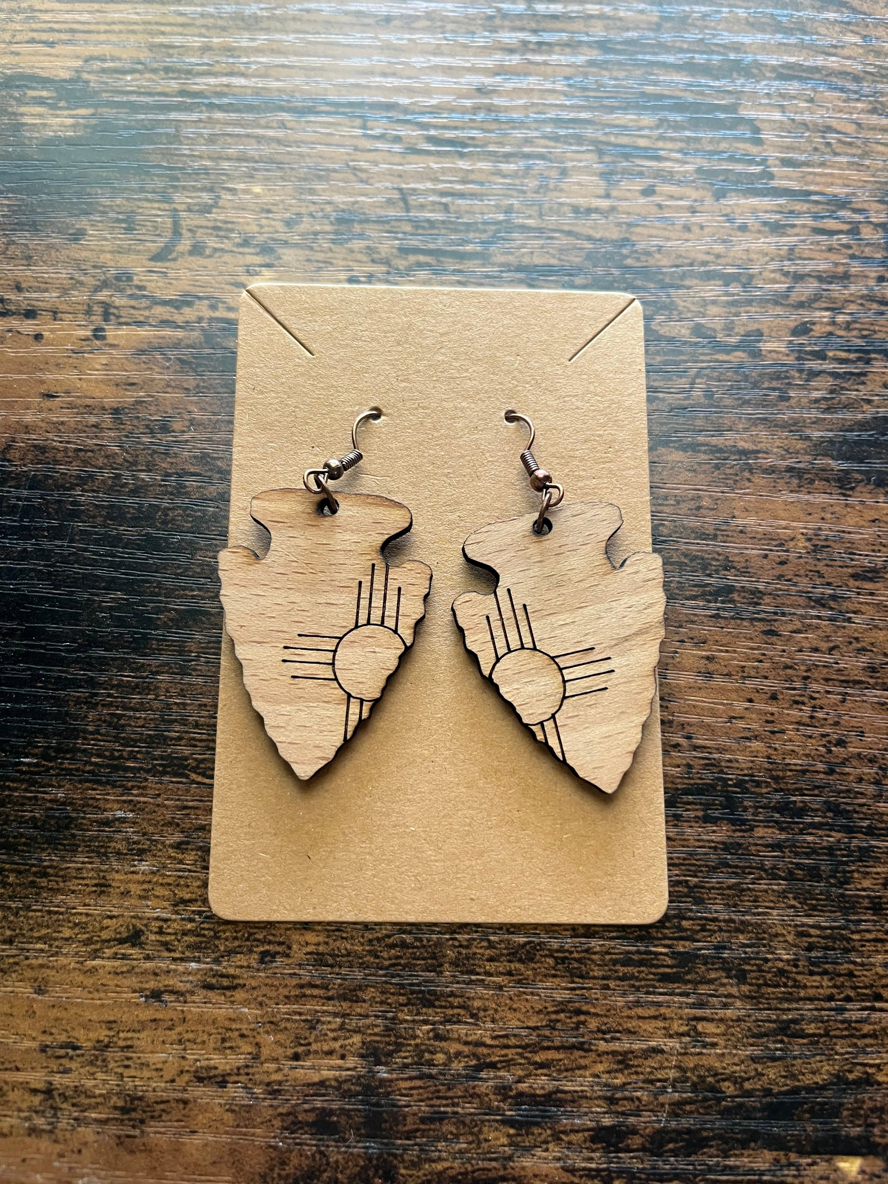 Zia Arrowhead Dangles